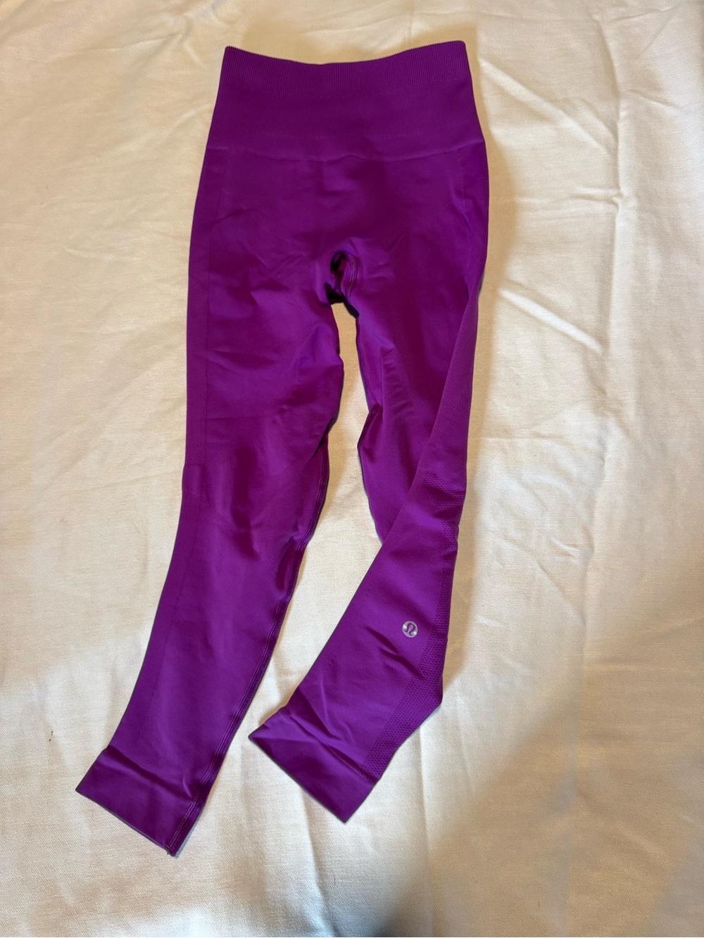 lululemon athletica Girls' Deep Purple Seamless Leggings